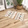 Carpets Bedroom Carpet Cotton Linen Hand Knotted For Living Bohemian Room Mat Bedside Home Decoration Garden Rug