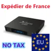 Francia tiene stock Android 10.0 TV Box X96Q Pro H313 100m LAN 1GB/8GB 2GB/16GB 2.4G Player de medios inteligentes WiFi