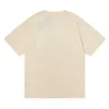 الموضة الأمريكية 2023 جديدة Rhude Grand Prix Double Yarn Cotton Pure Loose Short Sleeve T-Shirt for Boys and Girls