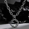 bijoux de créateur bracelet collier anneau antique torsion personnalité hip hop pendentif mâle femme couple pendentif