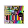 Nail Art Kits 12Pcs Graffiti Pen Painting Liner Brush For DIY E1YD