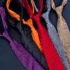 활 넥타이 패션 mens 넥타이 8cm 클래식 페이즐리 남성용 공식적인 착용 사업 웨딩 gravatas de luxo para homens