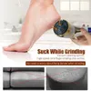 Fotbehandling laddningsbar elektrisk rasp pedicure slipare IPX7 vattentäta 3 hastigheter för att eliminera fötter död hud och kallus 230627