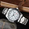 Алмазные Quartz Watch 2023 Меня, ремешок из нержавеющей стали, светящиеся водонепроницаемые часы, модные и модные мужские часы AAA