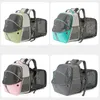 Poussettes évolutives pour animaux de compagnie chat chien sac à dos portable Oxford tissu sac de transport respirant maille voyage pliable chat sac à dos fournitures pour animaux de compagnie