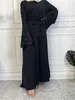 Etniska kläder Chaomeng Musulman de Mode Abaya Dubai Elegant Hijab Dress Turkiet Kaftan Islam Kläder Arab Maxi Ramadan Vestidos Modest Robe 230529