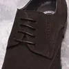 Neue Marke Wildleder Schuhe Männer Echtes Leder Business Kleid Formelle Schuhe Herren Britischen Stil Kuh Leder Schuhe Klassische Schwarz oxfords