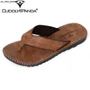 Tofflor cuddlyiipanda ny sommar coola strand tofflor brittisk stil män flip flops plattform icke-glid manliga sandaler zapatos hombre j230530