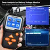 Nieuwe Konnwei KW650 Auto Motorfietsbatterij Tester 12V 6V Battery System Analyzer 2000CCA opladen Cranking Test Tools voor de auto