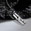 gioielli di design bracciale collana anello rettangolare ciondolo stile semplice personalizzato per uomo donna