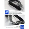 Goggles Swimming Glasses Anti-dimma Anti-ultraviot NS Men Kvinnor Simning Goggs Waterproof Justerab Silikon Simglas AA230530