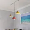 Pendant Lamps Nordic Style Chandelier Single Head Creative And Personalized Minimalist Clothing Store Dining Room Bedroom Bar Small