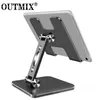 Stands Tablet Stand Desktop Justerbar vikhållare för MI Pad 4 Samsung iPad Pro Air Mini 12.9 11 10.2 10.9 10.5 Supporttillbehör