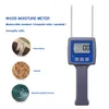 TK100W Hygrometers Professionele houtzaagpoeder hooi baal veen vochtmeter tester digitale lcd vocht vocht analysator