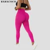 Spodnie damskie capris rxrxcoco fitness Kobiety legginsy push up sportowe legginsy o wysokim talii krawat bar barwnik sportowy trening na gimnastyczne spodnie J230529