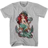 ZTP Men S Big Men S Little Mermaid Graphic T-Shirt ، 2 pack ، Size S-3XL