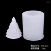 Stampi da forno 3d Albero di Natale geometrico Stampo in silicone Candela fai-da-te Sapone fatto a mano Decorazione Iceberg Torta di gesso Fondente