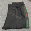 Homens Designer Homens Pant Mulheres Imprimir Moda Estilo Calças Longas Casual Mens Rainbow Palms Jogger Listras Cordão Anjos Tamanho Asiático I824 Udkh