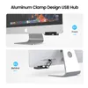 Hubs orico USB 3.0 Hub с зарядкой Multi 4 Ports Desk Clip USB -адаптер Sptiter Adapter SD Reder для компьютерных аксессуаров для ПК