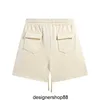 2023fw heren shorts merk zomerjurk rh borduurbrief casual capris drawstring losse sport