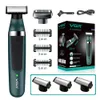 Elektriska rakare 2in1 One Blade Professional Electric Shaver for Men Wet Dry Use Beard Trimmer Rechargeble Electric Razor for Men Body Shaving 230529