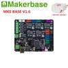 Controller MKS BASE V1.6 3D-Drucker-Motherboard, integrierte Schaltkarte, kompatibel mit RAMPS1.4 Mega2560, elektronisches DIY-Zubehör