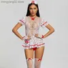 Sexy Set Kleid Sexy Krankenschwester Identität V Cosplay Dessous Frauen Uniform Set Rollenspiele Sex Kommt OP-Kappen Weibliche Krankenschwester Zubehör T230530