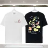 23ss Casablanc Shirt Designer Mans Womens Summer Leisure Shirts Masao San Print Casual Casablacnca Tshirt Short Sleeves Luxury T-Shirt High Quality Fashion Tees 3XL