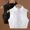 Strikjes Vrouwen Katoen Nep Kraag Decoratie Blouse Afneembaar Shirt Trui Valse Kragen Revers Top Kleding Accessoires