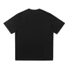 Designer Tide Men's T Shirts Top Chest Letter Paula's Ibiza tryck kort ärm High Street Löst överdimensionerad avslappnad par T -skjorta 100% Pure Cotton Tops för män kvinnor