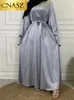 Abbigliamento etnico Musulmano Turco Abayas Jalabiyat Donna Ramadan Abbigliamento Marocchino Caftano Party Maxi Abito Arabo Caftano Raso Abito femminile 230529