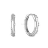 Stud Canner 925 Brincos de argola brilhante de prata esterlina cor de ouro minúsculo piercing de cartilagem pequeno brinco de huggie acessórios de jóias finas j230529