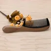 Волосные щетки Pro Natural Ox Horn Green Sandalwood Arragrant Combear Dearen Harder Combs Уход за волосами капля 230529