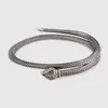 designer de joias pulseira colar anel engrenagem de cobra escama de cobra pulseira