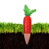 Équipements d'arrosage 4pcs Abreuvoirs en terre cuite auto-piqueurs de carottes de Pâques pour planteur de plantes d'intérieur Système d'irrigation goutte à goutte automatique 87HA