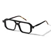 Designer-Kuboraum-Top-Sonnenbrille, gleiche deutsche Straßenfoto-Doppelstrahl-Pilotplatte, Brillengestell, P8-Persönlichkeits-Myopie-Brille mit Logo-Box