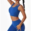 Women's Tracksuits Women Sport Gym Wear Set Two Piece 2PCS Workout Clothes for Women Female Winter Coat Outfit Fitness Crop Top Active Sweatsuits J230525