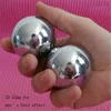Fitnessbollar plätering av ihåliga baodingbollar med chime ring ton fitness kinesiska hälsobollar händer träning massage boll 1pair 230530