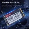 Antrieb Kingspec MSATA SSD 128 GB 256 GB 512 GB MSATA SSD 1TB 2TB HDD für Desktop 3x5cm interner Festkörper -Festplatte für HP -Laptop