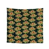 Schals 90x90 cm Mode Frauen Quadrat Schal Allgleiches Wraps Elegante Sonnenblumen Blumen Frühling Sommer Kopf Hals Haar Krawatte Band Halstuch