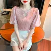 Kvinnors blusar kinesiska stil kvinnors kläder vintage toppar mode kvinna 2023 traditionell cheongsam oriental solida skjortor