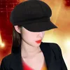 Berety Visor Hats for Women 8 Panele Oddychany papierowy kapelusz miękki regulowany taksówkarz marynarz dam