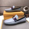 10Modello Uomo Casual Mocassini in pelle naturale Marchio di lusso Uomo traspirante Scarpe da guida Moda Slip on Uomo Mocassini firmati Scarpe in vera pelle