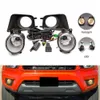 LED FOG Light do Toyota Tacoma 2012 2013 2014 2014 Reflight Fog Lampa kabla przełącznika kratki kratki halogenowe światła przeciwmgielne rama