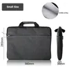 Briefcases Fashion Grey Business Briefcase Men Thickened Shockproof Laptop Bag 14 Inch Bags For Women