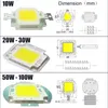 Hochleistungs-COB-LED-Chip, LED-Perlen, Lichtquelle, 30 MIL, 35 MIL, 45 MIL, 10–50 W, 100 W, Diode, Kaltweiß, 6500 K, 10.000 K, 20.000 K, Glühbirnen-Lampenperlen für Flutlicht-Scheinwerfer oemled