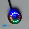 Lightings Coloured LED lights for aquarium fish tank fountain led lamp amphibious marine freshwater LED lighting 12 LEDs free shipping