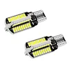 新しい2PCS CANBUS T10 W5W 168 T15 W16W 921 912 T16 902 LED電球72PCS 4014SMDスーパーブライト1500LM車の反転光6000Kホワイト12V