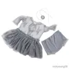 Clothing Sets Newborn Photography Props Baby Girl Dress Infant Photo Headdress Outfits Skirt Photoshoot