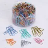 450/500/700Pcs Of Colorful Paper Clips Notes Classified Children'S Student Stationery School Office Supplies